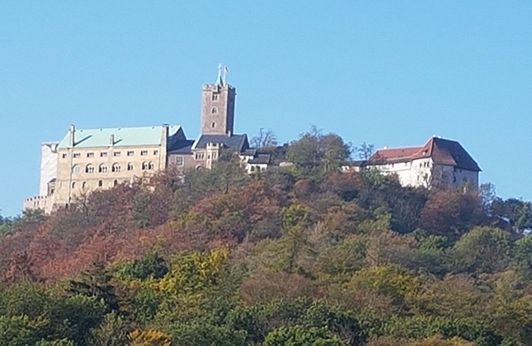 Blick auf die Wartburg